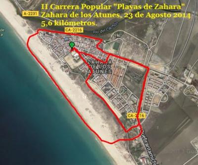 II CARRERA POPULAR PLAYAS DE ZAHARA
